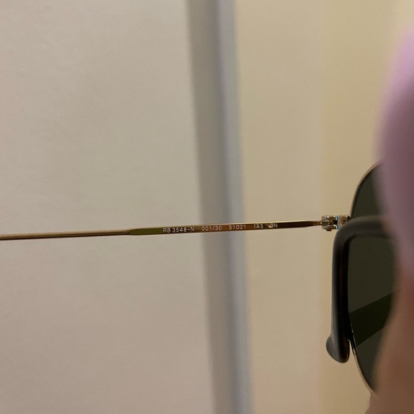 ✨ NWOT Gold Hexagonal Sunglasses | Ray-Ban - Picture 8 of 8